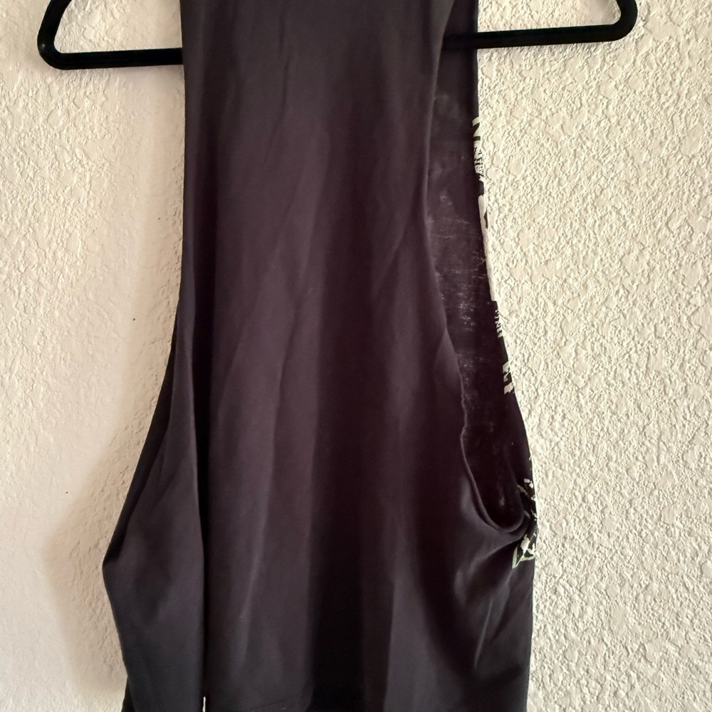 Poison Graphic Band Tee Muscle Tank Vintage Wash Black Size Small - Picture 13 of 15
